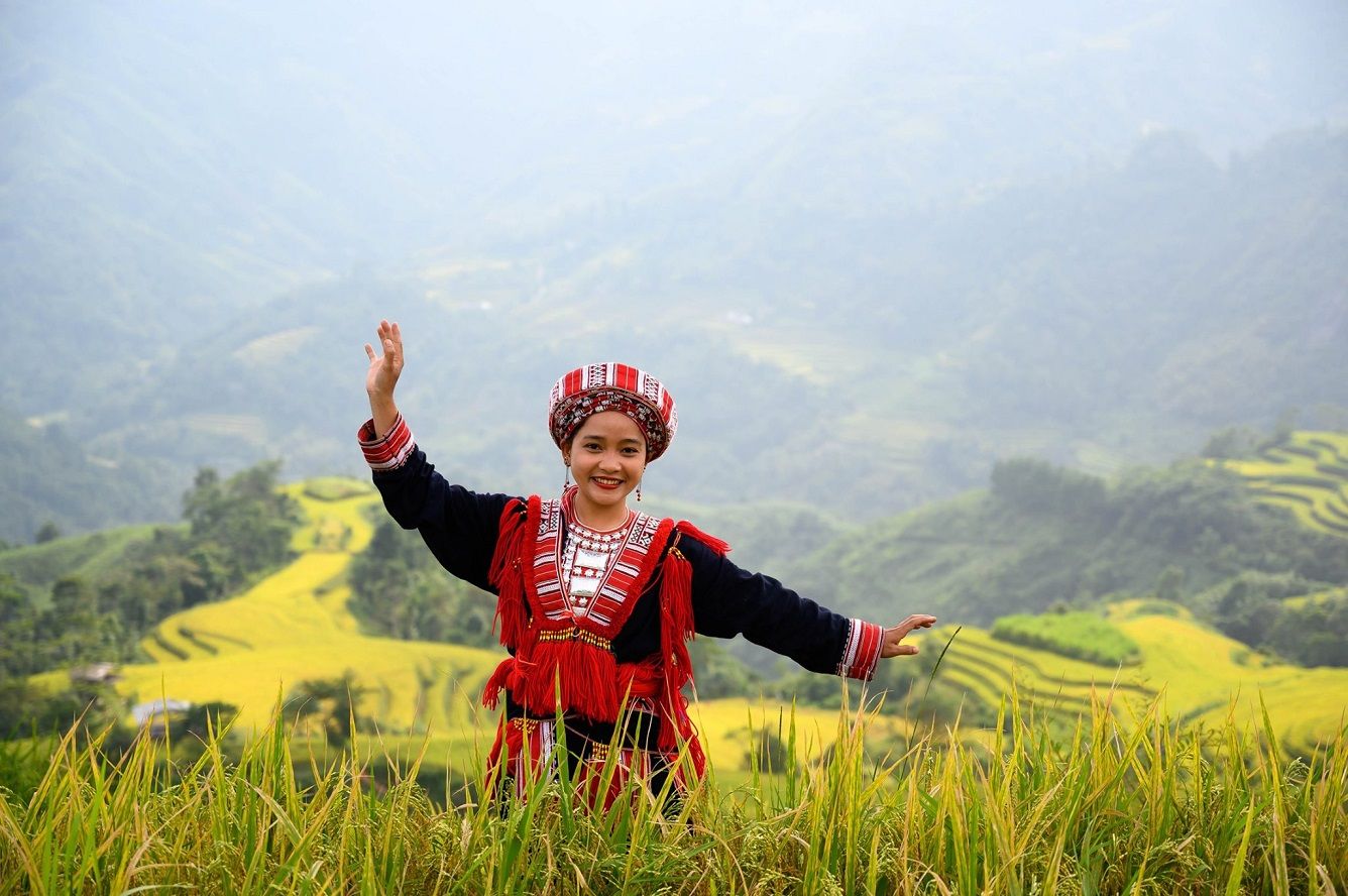 Lễ mừng cơm mới của đồng bào dân tộc tại Hoàng Su Phì