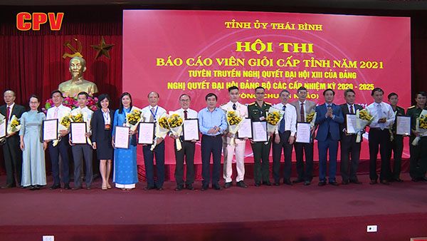 Thái Bình: Chung khảo Hội thi báo cáo viên giỏi cấp tỉnh