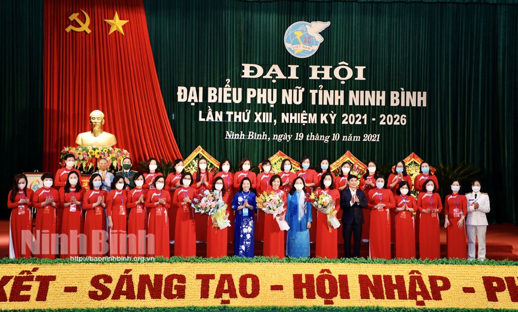 Đại hội đại biểu Phụ nữ tỉnh Ninh Bình lần thứ XIII thành công tốt đẹp