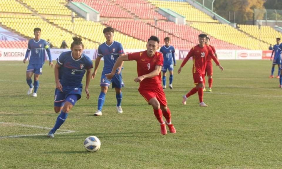 U23 Việt Nam thắng 1-0 U23 Đài Loan (Trung Quốc)