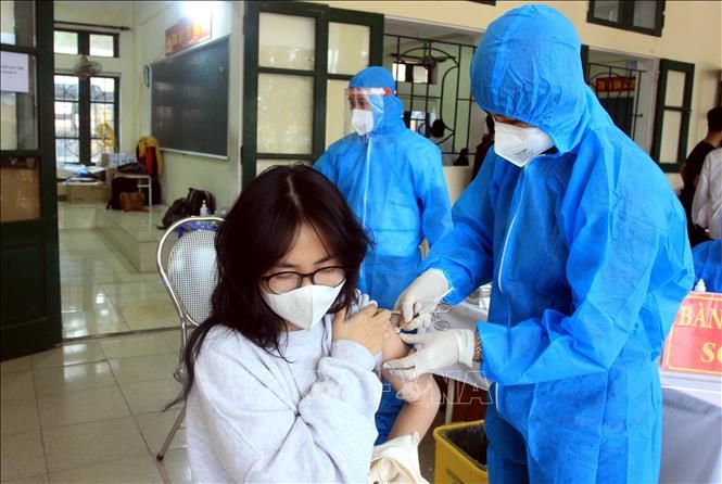 Thái Bình tiêm vaccine phòng COVID-19 cho 10.500 trẻ em