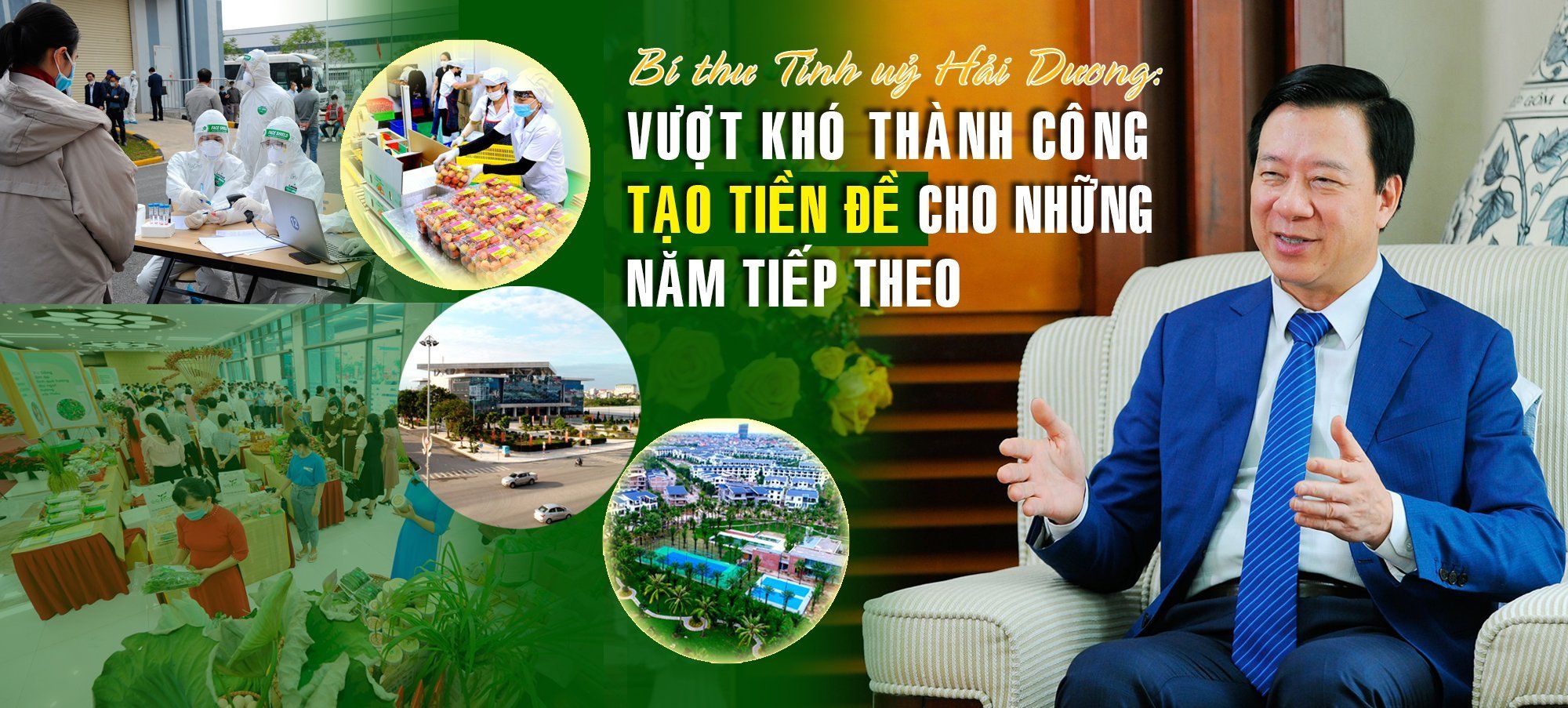 Bí thư Tỉnh ủy Hải Dương: Vượt khó thành công, tạo tiền đề cho năm tiếp theo