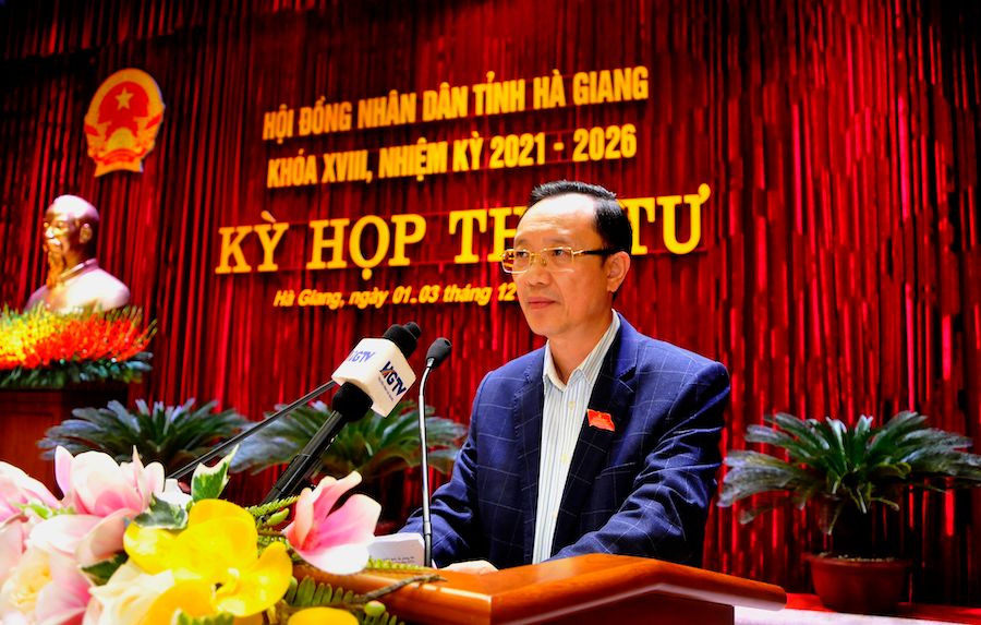 Kỳ họp thứ Tư, HĐND tỉnh Hà Giang xem xét, quyết định nhiều vấn đề quan trọng