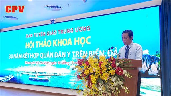 Hội thảo khoa học “30 năm kết hợp quân dân y trên biển, đảo”