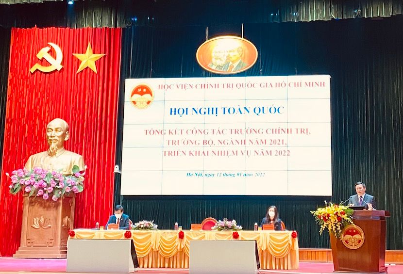 Các trường chính trị cần tích cực bảo vệ nền tảng tư tưởng của Đảng, đấu tranh phản bác các quan điểm sai trái