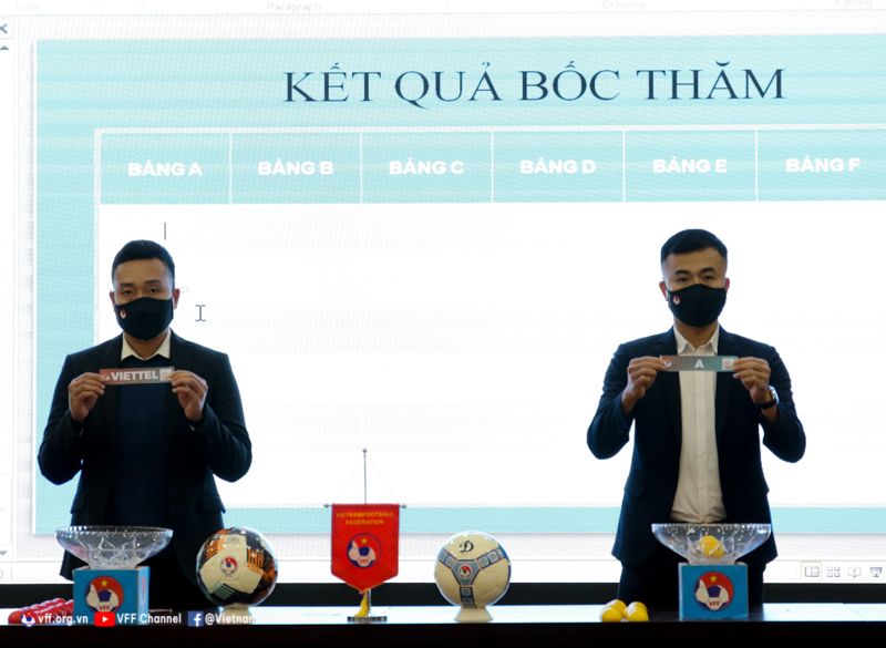 Bốc thăm xếp lịch thi đấu giải U19 quốc gia và Futsal nữ quốc gia 2022