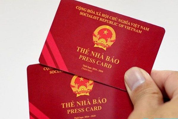 Những biểu mẫu trong hồ sơ đề nghị cấp, đổi, cấp lại thẻ nhà báo