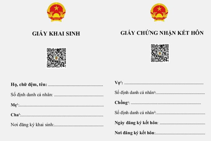 Giấy đăng ký kết hôn điện tử có hiệu lực khi nào?