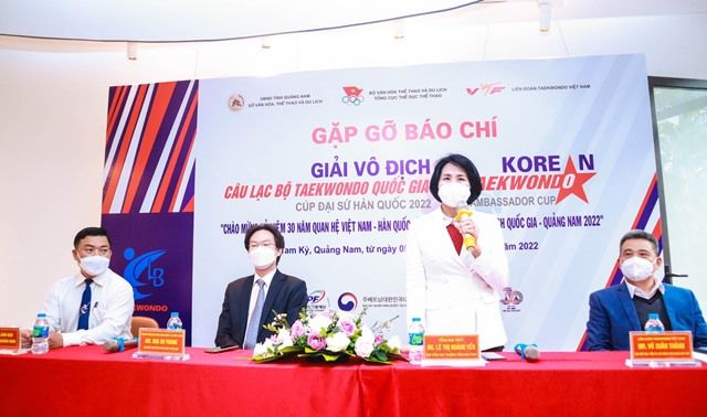 Giải Taekwondo các CLB toàn quốc 2022 có sự tham dự của gần 1.000 HLV, VĐV