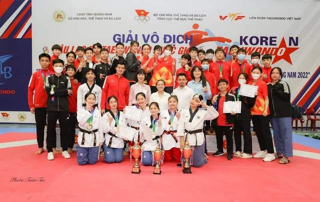 Giải Vô địch các CLB Taekwondo quốc gia: TP HCM Nhất nội dung đối kháng nam 