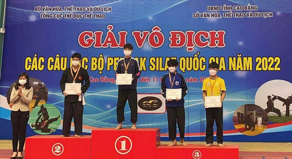 Quảng Ninh đoạt 2 HCV tại Giải vô địch các CLB Pencak Silat quốc gia năm 2022