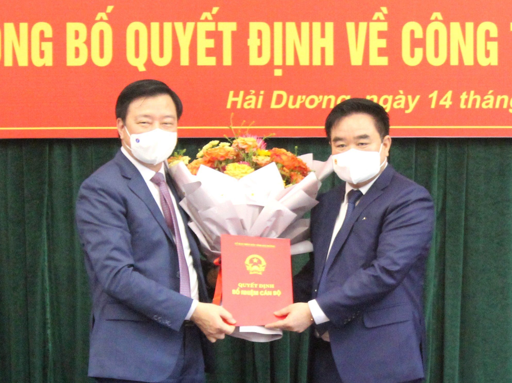 Hải Dương bổ nhiệm Chánh Văn phòng Tỉnh ủy, UBND tỉnh, Phó Trưởng Ban Tổ chức Tỉnh ủy