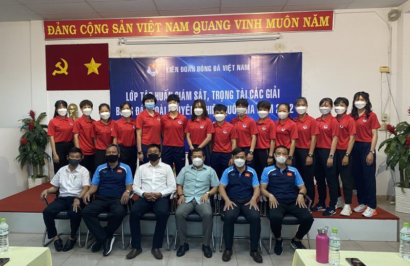 Tập huấn trọng tài các giải bóng đá nữ, bóng đá trẻ quốc gia năm 2022