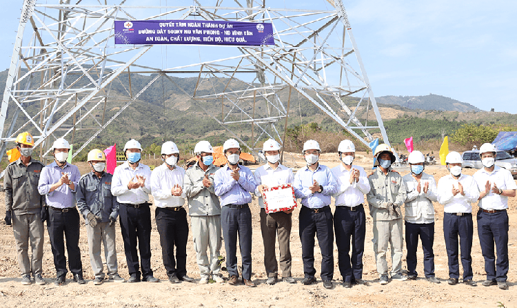 EVN: Kiểm tra tiến độ thi công Dự án đường dây 500kV