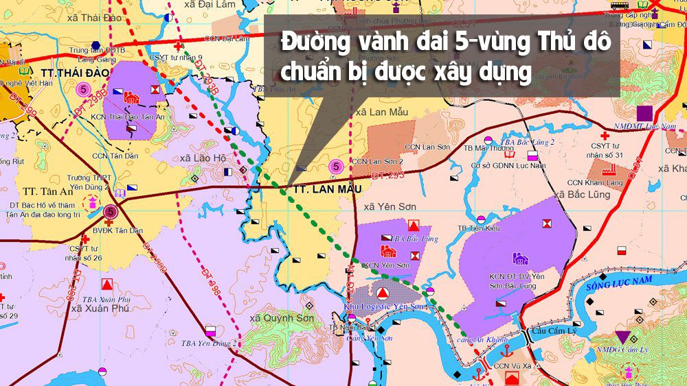 Bắc Giang: Xây dựng đường vành đai 5 - vùng Thủ đô kết nối các khu công nghiệp ở Lục Nam
