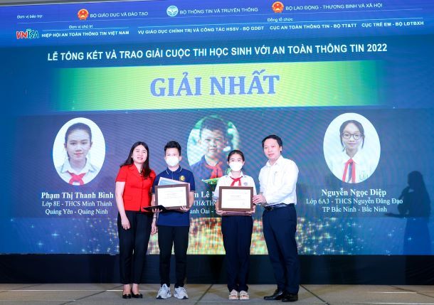 Gần 600 nghìn học sinh tham gia Cuộc thi học sinh với an toàn thông tin 