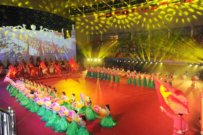 Hải Dương: Ấn tượng lễ khai mạc môn bóng bàn SEA Games 31 