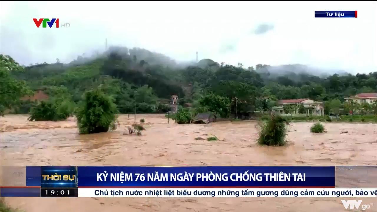 Kỷ niệm 76 năm ngày phòng chống thiên tai