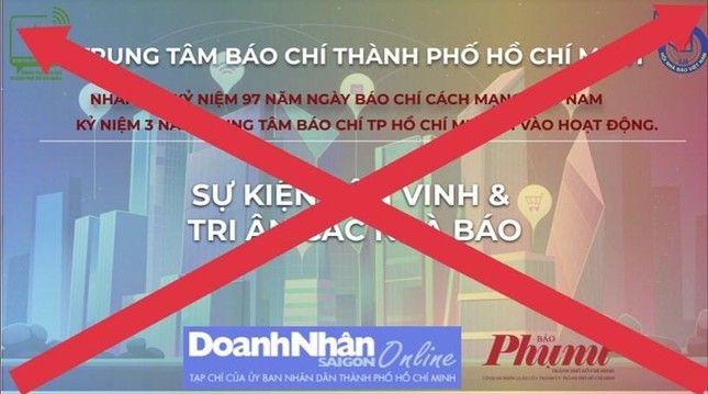  Cảnh báo thủ đoạn giả mạo Trung tâm báo chí để kêu gọi tài trợ