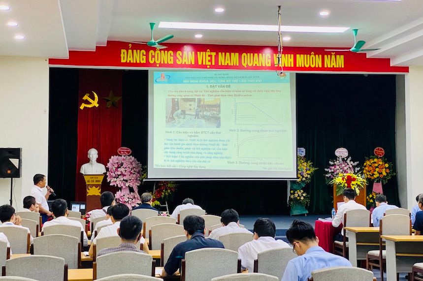 Cán bộ trẻ ngành Xây dựng tích cực tham gia nghiên cứu khoa học