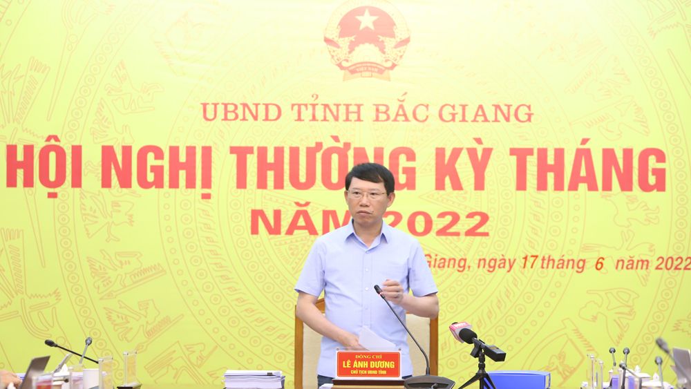 Bắc Giang phấn đấu dẫn đầu cả nước về tốc độ tăng trưởng kinh tế 6 tháng cuối năm