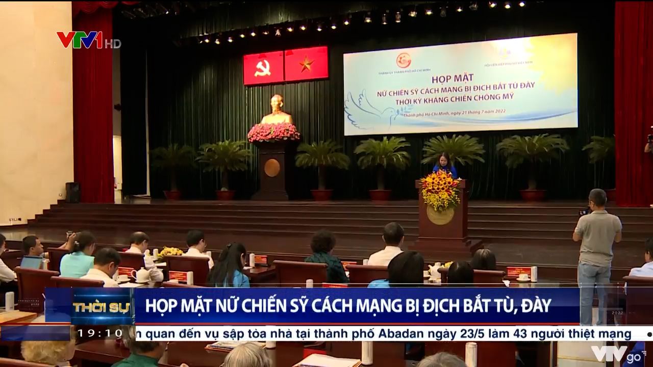 Họp mặt nữ chiến sĩ cách mạng bị tù đày