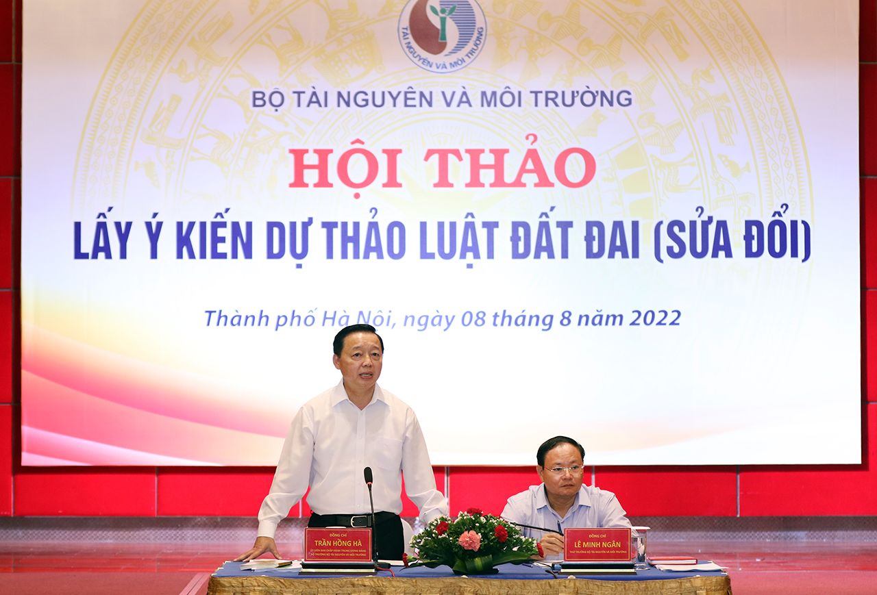 Dự thảo Luật Đất đai (sửa đổi) đảm bảo tính thống nhất về nội dung và thể thức