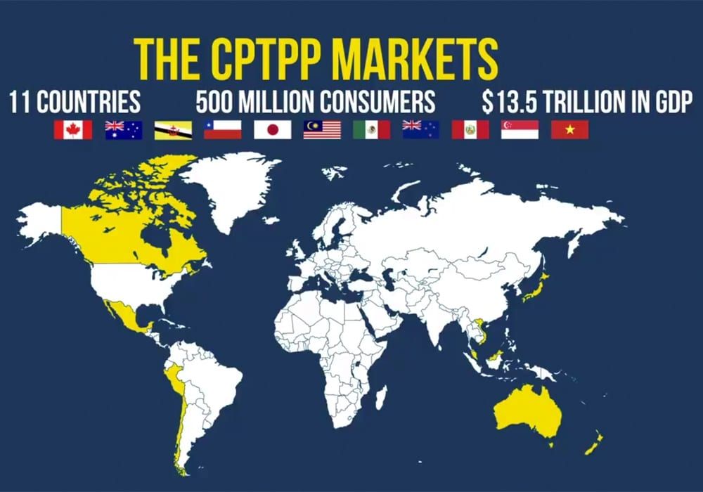 Costa Rica chính thức đề nghị gia nhập CPTPP