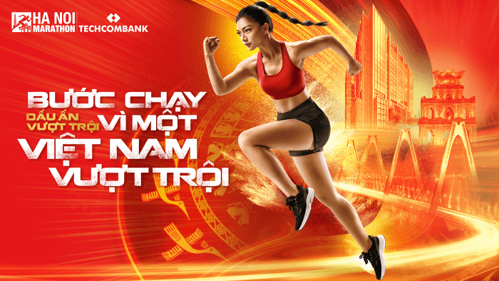 Giải chạy Marathon Techcombank lần đầu tổ chức tại Hà Nội