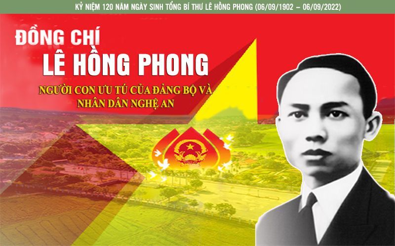 Lê Hồng Phong - Người chiến sĩ cộng sản trọn đời "sống vì Đảng, chết không rời Đảng"