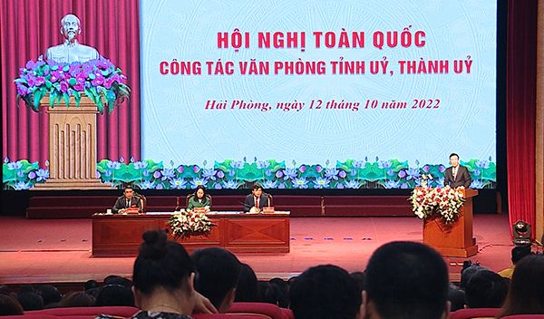 Công tác Văn phòng cần tạo sự chuyển biến mạnh mẽ, toàn diện hơn nữa trong bối cảnh hiện nay