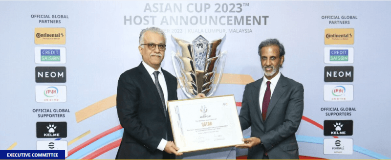 Qatar chính thức được trao quyền đăng cai Asian Cup 2023