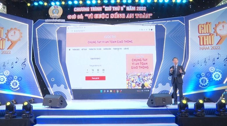 Lan tỏa Cuộc thi “Chung tay vì an toàn giao thông” trong công nhân