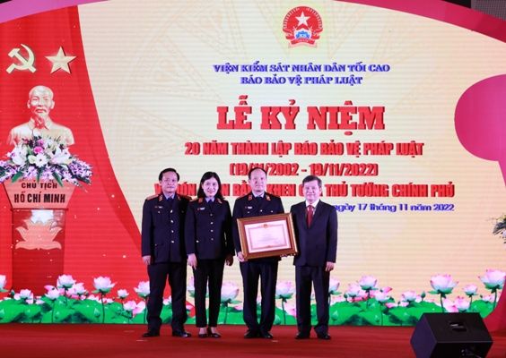 Báo Bảo vệ pháp luật kỷ niệm 20 năm thành lập