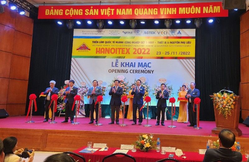 Khai mạc Triển lãm quốc tế ngành công nghiệp dệt may - thiết bị & nguyên phụ liệu 2022