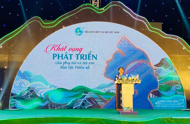 “Khát vọng phát triển của phụ nữ và trẻ em dân tộc thiểu số”