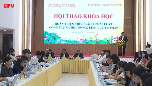 Hoàn thiện chính sách, pháp luật công tác xã hội trong lĩnh vực Tư pháp (Phần 1)