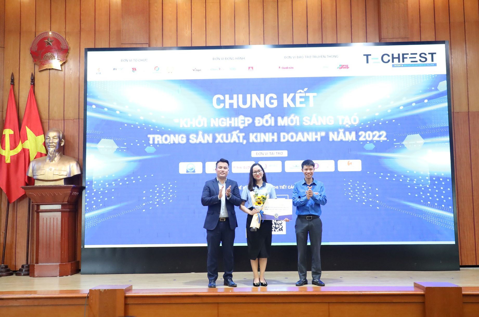 Trao giải Cuộc thi “Khởi nghiệp đổi mới sáng tạo trong sản xuất, kinh doanh” năm 2022