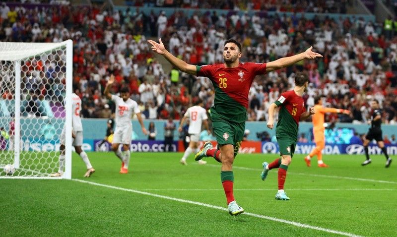 Bồ Đào Nha hạ Thuỵ Sĩ 6-1, hiên ngang vào tứ kết World Cup 2022