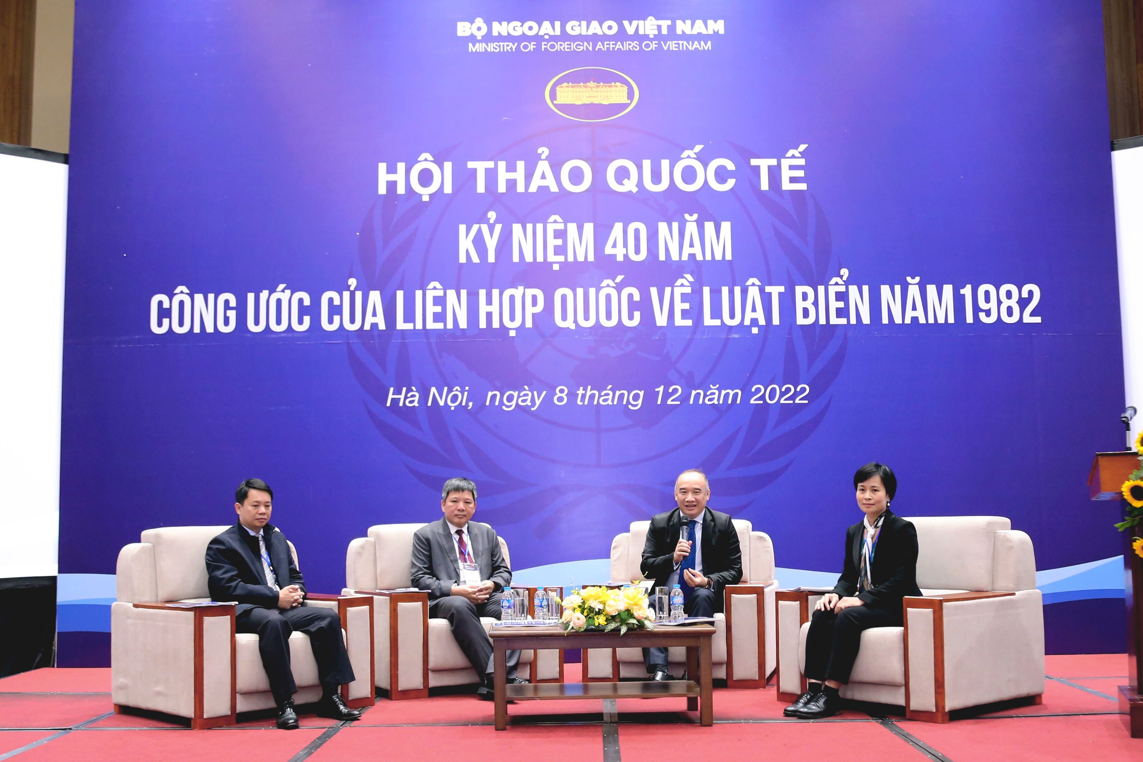 UNCLOS đã hình thành nên một khuôn khổ pháp lý quốc tế toàn diện và đầy đủ