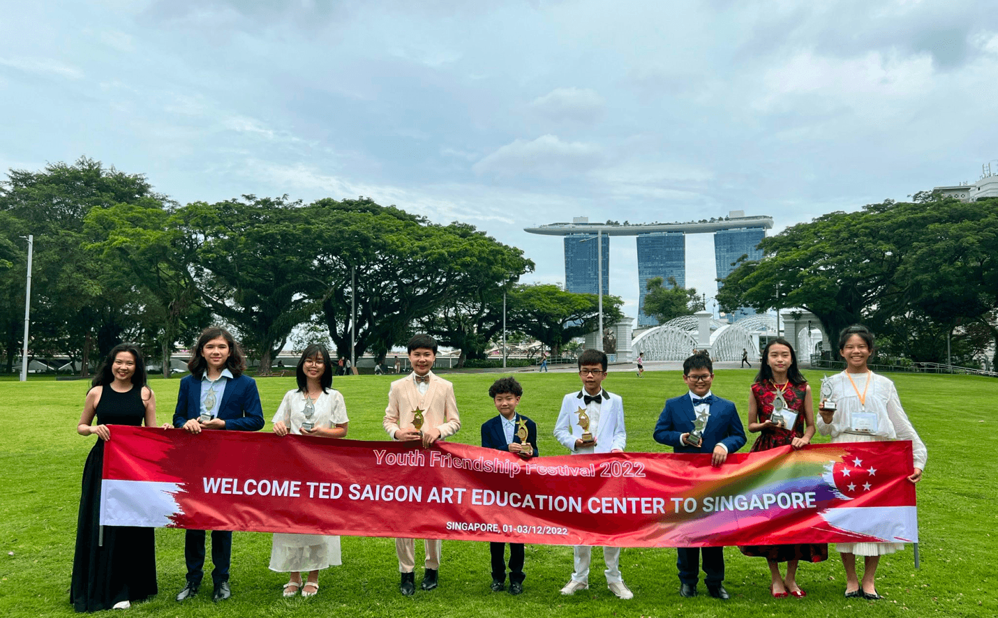 TED SAIGON đạt 4 Huy chương vàng & 5 Huy chương bạc bộ môn Piano tại YOUTH FRIENDSHIP FESTIVAL 2022 – SINGAPORE