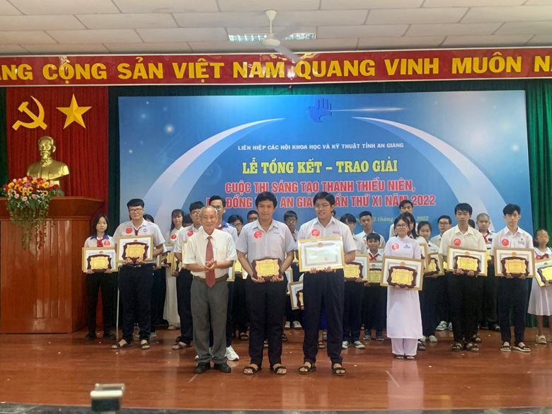 An Giang: 31 sản phẩm đoạt giải cuộc thi sáng tạo dành cho thanh, thiếu niên, nhi đồng 