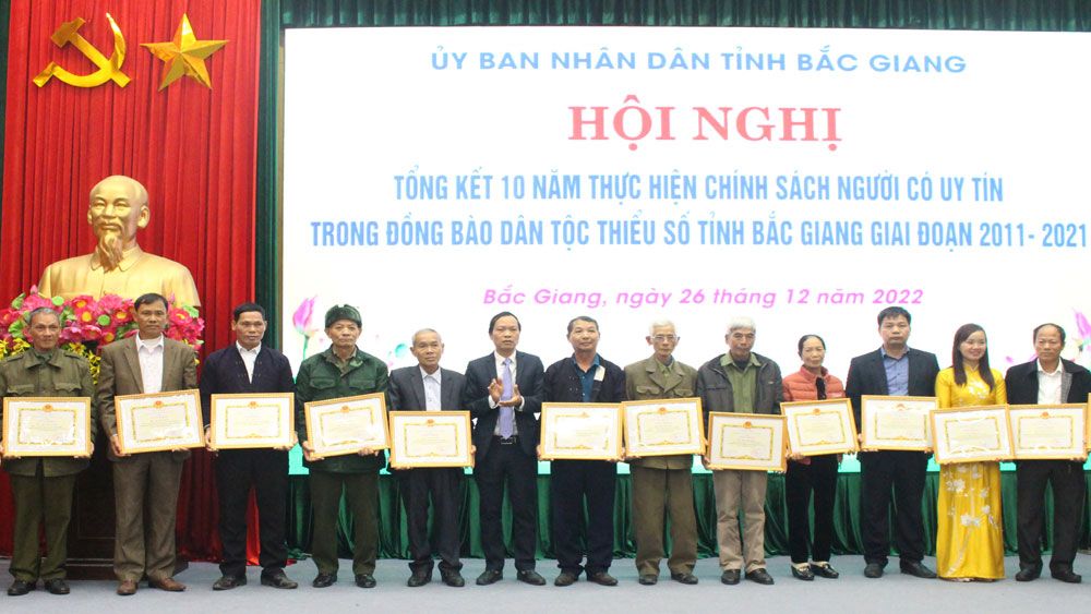 Bắc Giang: Thực hiện tốt chính sách vùng đồng bào dân tộc thiểu số