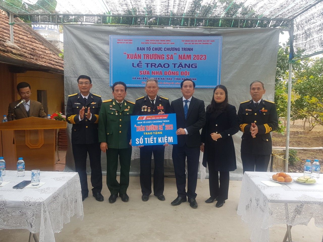Chương trình “Xuân Trường Sa” trao nhà đồng đội tại tỉnh Thái Bình và Nam Định
