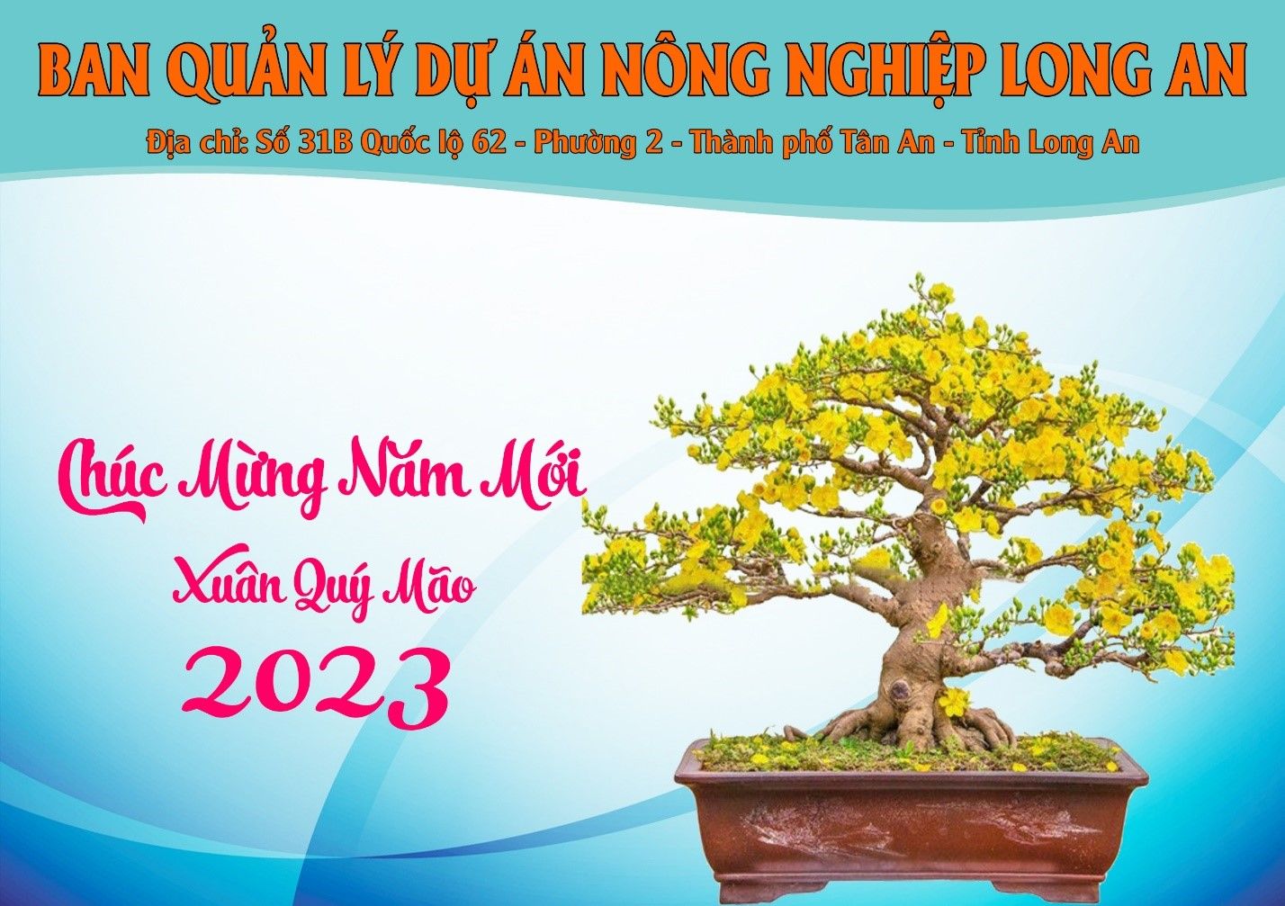 Ban Quản lý dự án nông nghiệp Long An