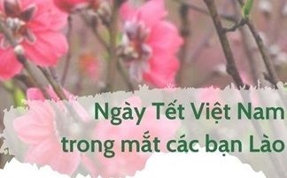 Ngày Tết Việt Nam trong mắt các bạn Lào 