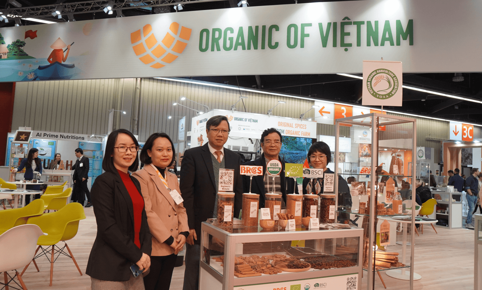 Giới thiệu nông sản hữu cơ Việt Nam tại Hội chợ Biofach 2023