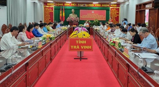 Kiểm tra phát triển kinh tế - xã hội vùng đồng bào dân tộc thiểu số và miền núi tại Trà Vinh