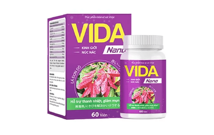 Thực phẩm sức khỏe Vida Nano vi phạm quy định quảng cáo