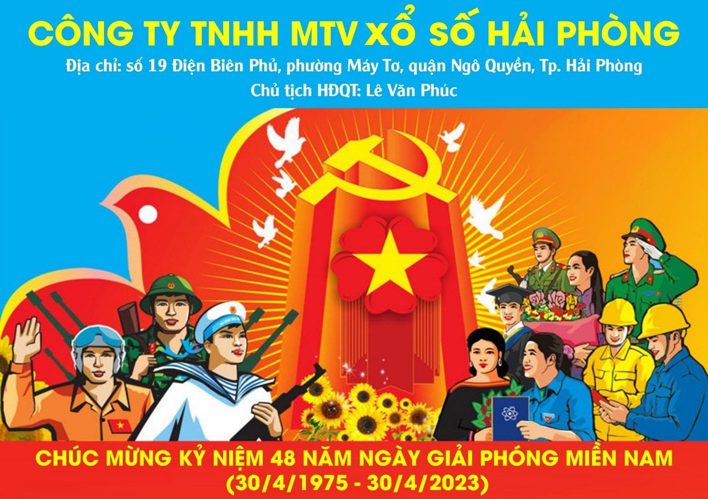 Công ty TNHH MTV Xổ số Hải Phòng vì lợi ích cộng đồng